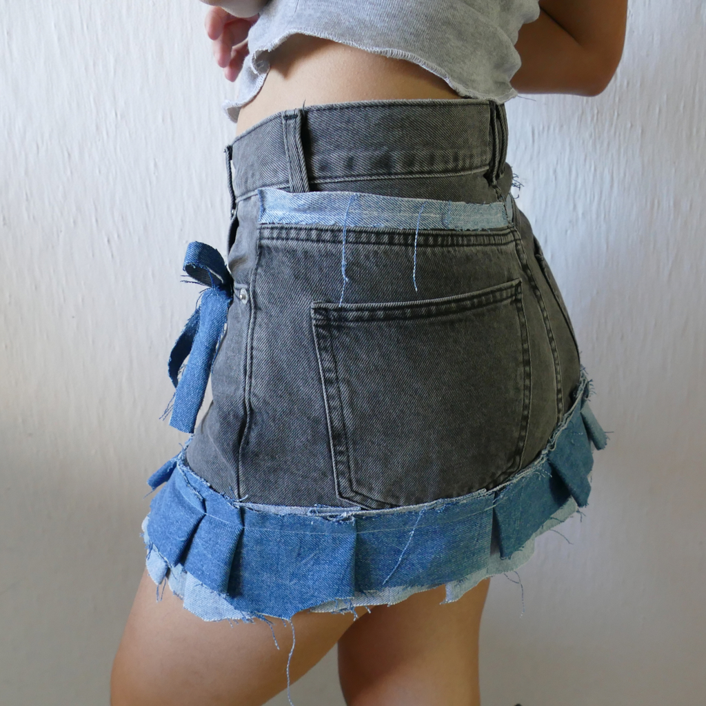 Denim skirt