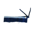 Denim belt